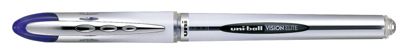 Uni-Ball Vision Elite Ub-200 Rollerball De Tinta Liquida - Punta De Bola 0.8Mm - Sistema Antifugas Para Viajes - Color Azul
