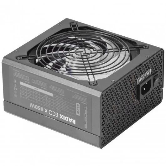 Tacens Radix Eco X 650 Fuente De Alimentacion 650W Atx - Pfc Activo - Ventilador 140Mm