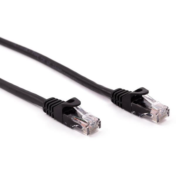 Nilox Cable Red Latiguillo Rj45 Cat.6 Utp Negro, 1.0 M