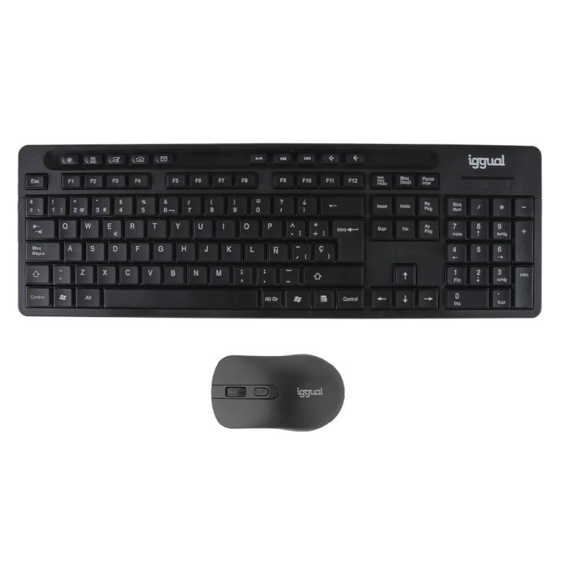 Iggual Kit Teclado Ratón Inalámbrico Wmk-Business2