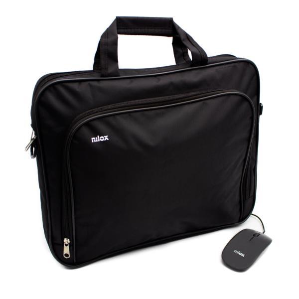 Nilox Maletin Para Portátil De 15,6" Essential 2 + Raton