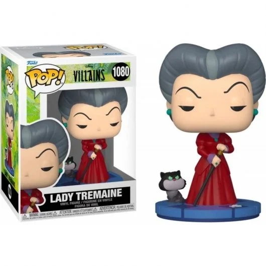 Funko Pop Disney Villanos Lady Tremaine La Madrastra - Figura De Vinilo - Altura 12Cm Aprox.