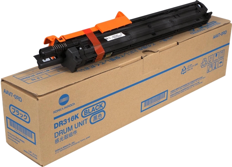 Konica Minolta Dr316 Negro Tambor De Imagen Original - Dr316K/Aav70Rd (Drum)