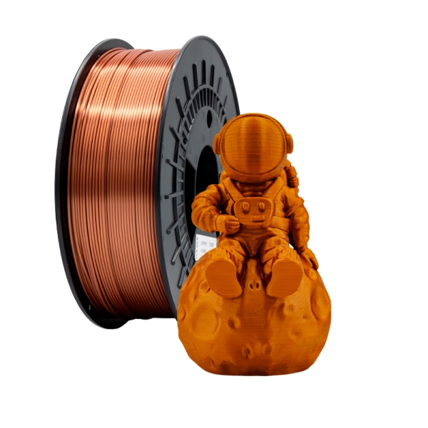 Filamento 3D Pla Silk - Diametro 1.75Mm - Bobina 1Kg - Color Cobre