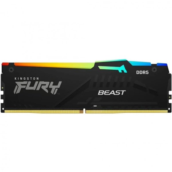 Kingston Fury Beast Rgb Memoria Ram Ddr5 5600Mhz 8Gb Cl32
