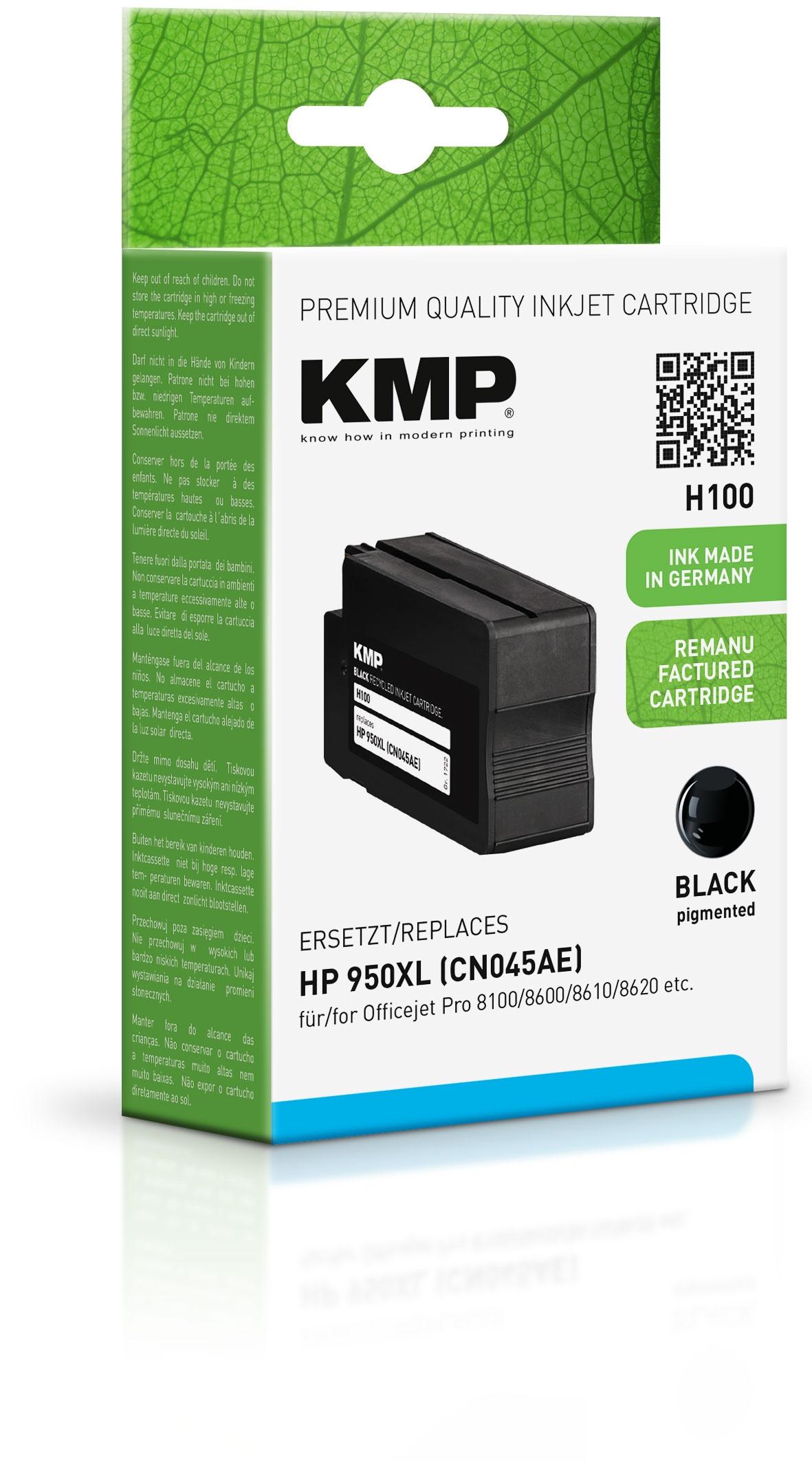 Tinta Kmp Negro Officejet Pro 8100 8600 - Nº 950 Xl