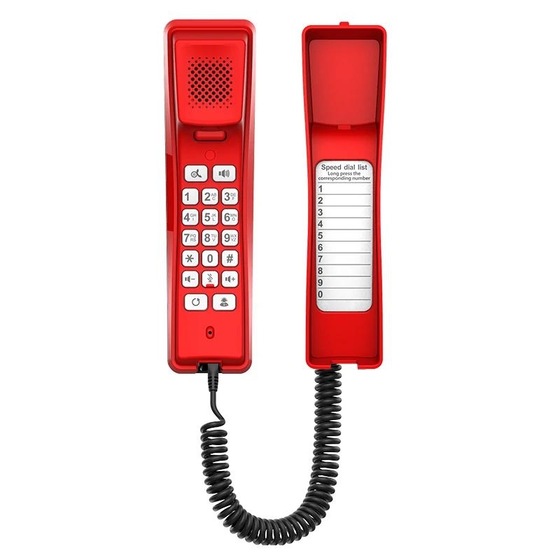 Fanvil H2U Versión Red, 2 Líneas Sip, Poe